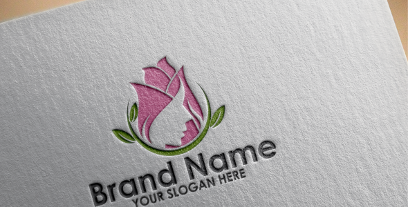 Шаблон логотипа на тему графика