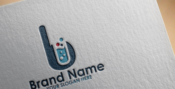 Шаблон логотипа на тему графика