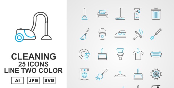 Набор иконок на тему industrial