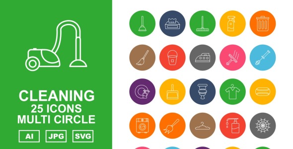 Набор иконок на тему industrial