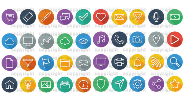 Набор иконок на тему финансы