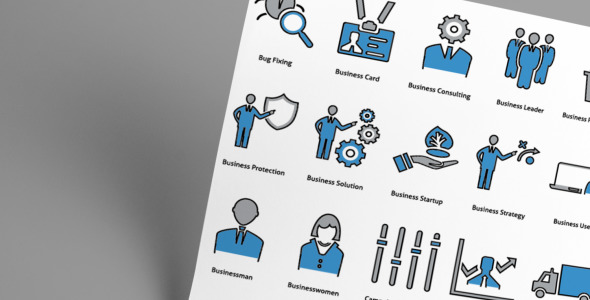 Набор иконок на тему финансы