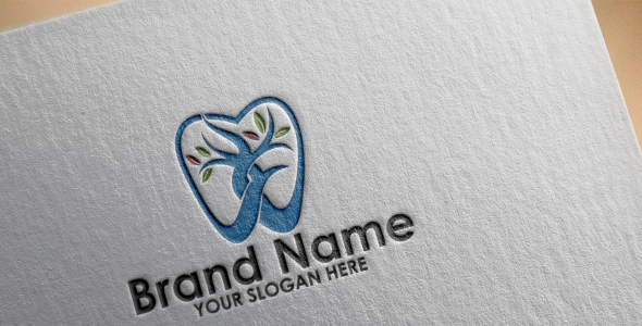 Шаблон логотипа на тему графика