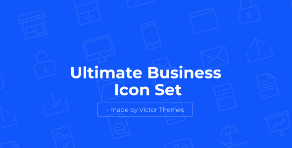 Набор иконок на тему business