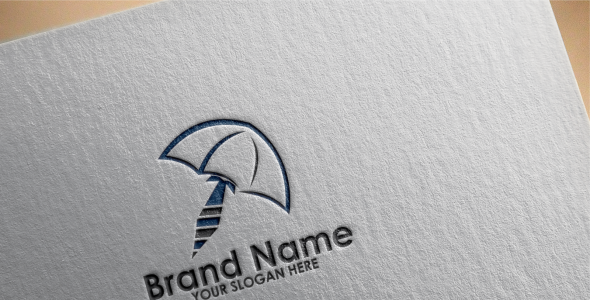 Шаблон логотипа на тему графика