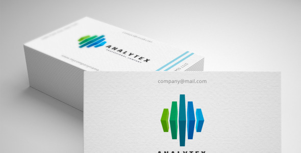 Шаблон логотипа на тему графика