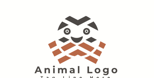 Шаблон логотипа на тему графика