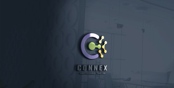 Шаблон логотипа на тему графика