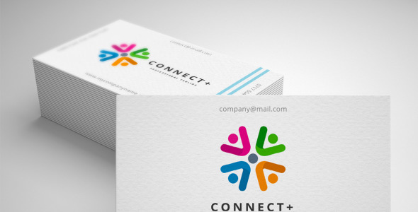 Шаблон логотипа на тему графика