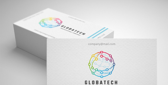 Шаблон логотипа на тему графика