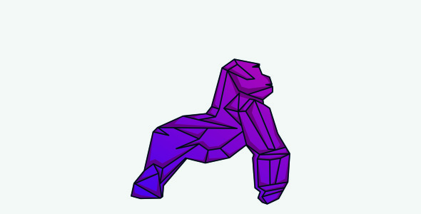 Шаблон логотипа на тему графика