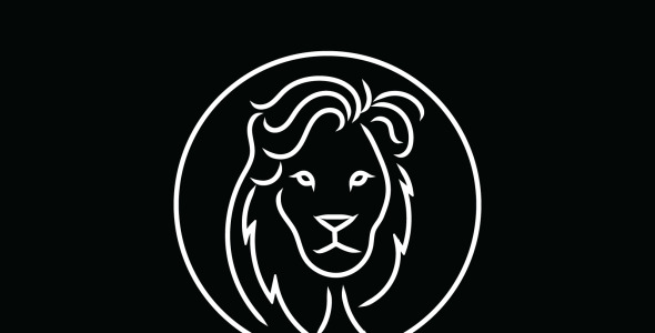 Шаблон логотипа на тему графика