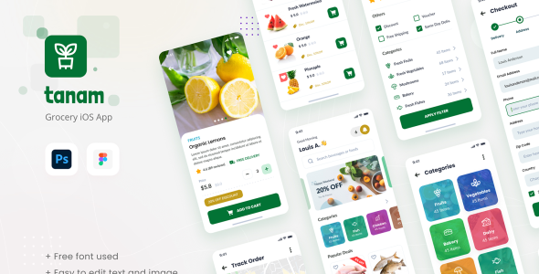 UI элементы на тему графика