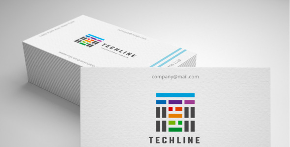 Шаблон логотипа на тему графика