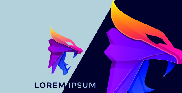 Шаблон логотипа на тему графика