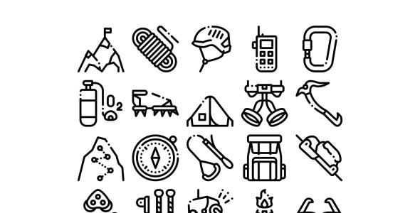 Набор иконок на тему sports