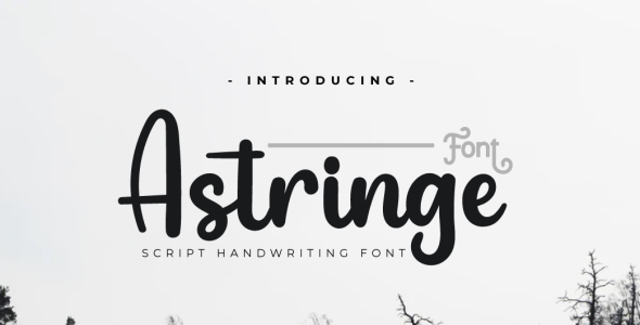 Шрифт на тему графика