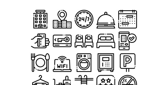 Набор иконок на тему text