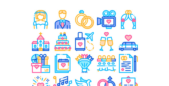 Набор иконок на тему culture