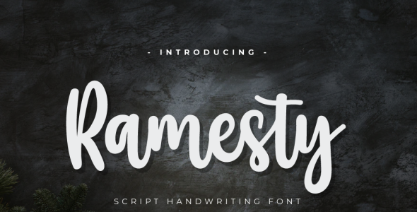 Шрифт на тему графика