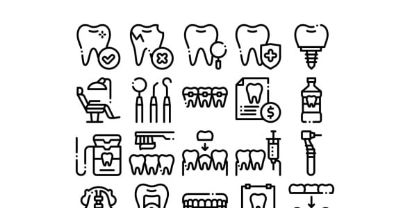 Набор иконок на тему medical