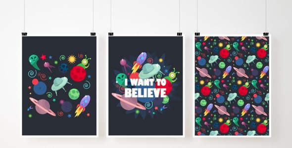 Фирменный стиль на тему графика