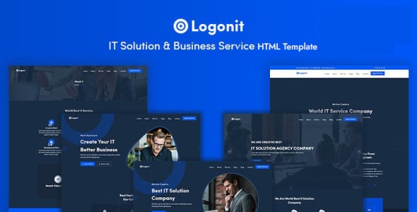 IT Solution &amp; Business Service Website Template