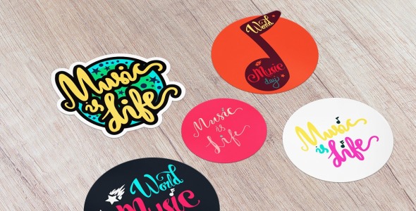 Фирменный стиль на тему графика