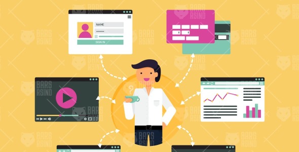 Фирменный стиль на тему графика