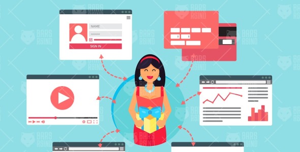 Фирменный стиль на тему графика