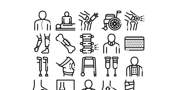 Набор иконок на тему medical