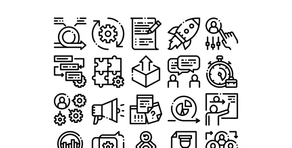 Набор иконок на тему data