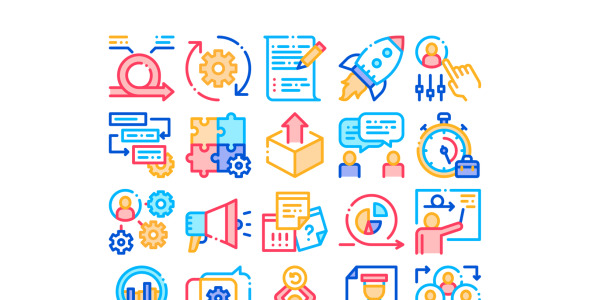 Набор иконок на тему data