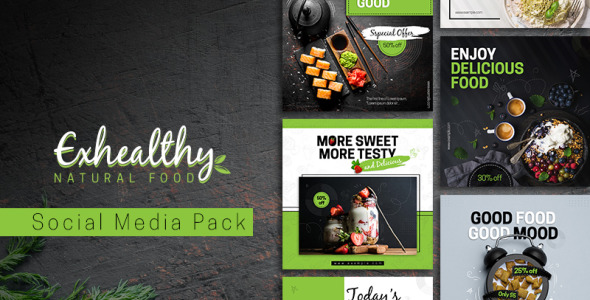 Шаблон для соцсетей на тему графика