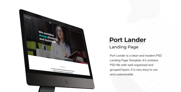 PSD шаблон на тему графика