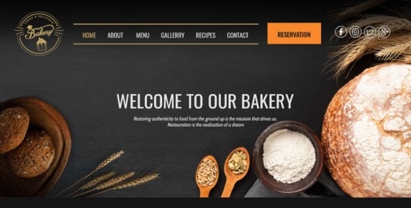 PSD шаблон на тему графика