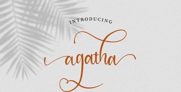 Шрифт на тему графика