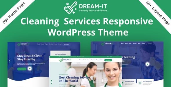 Cleaning Service WordPress Theme