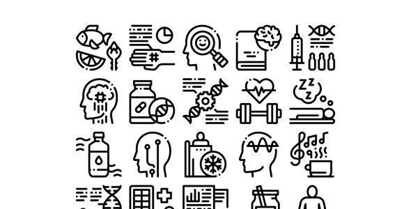 Набор иконок на тему science