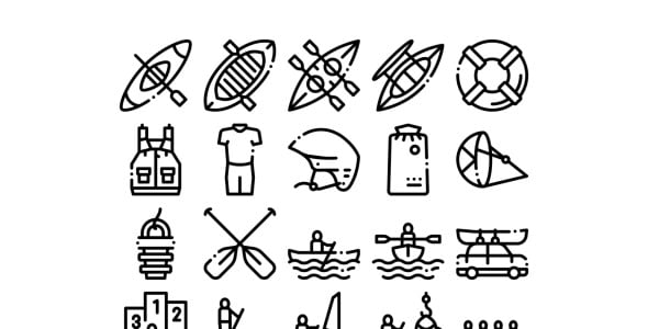 Набор иконок на тему transport