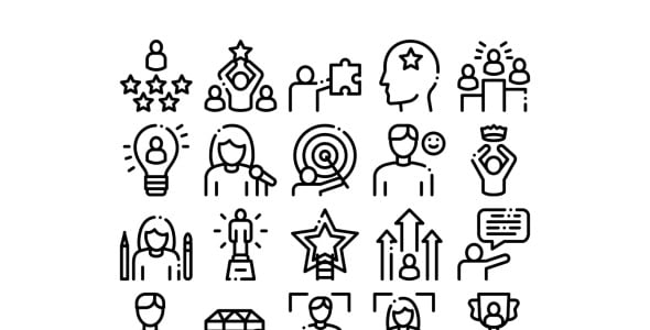 Набор иконок на тему people