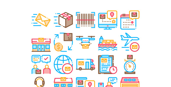 Набор иконок на тему transport