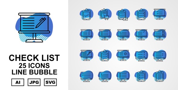 Набор иконок на тему text