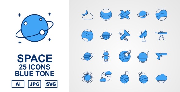 Набор иконок на тему weather