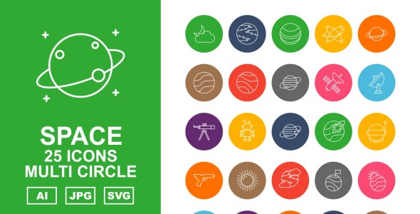 Набор иконок на тему weather