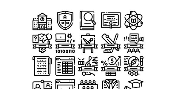 Набор иконок на тему финансы