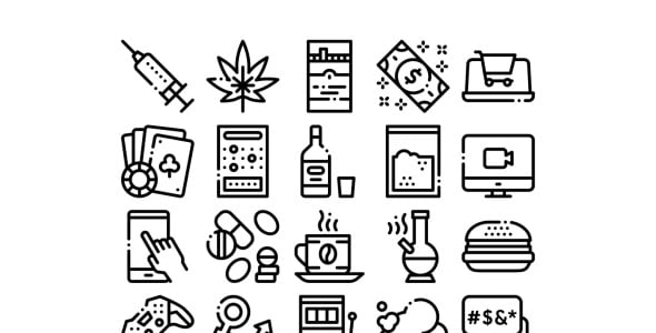 Набор иконок на тему food