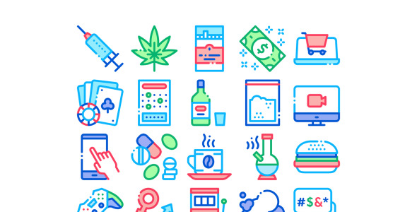 Набор иконок на тему food