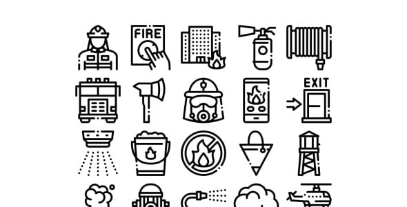 Набор иконок на тему military