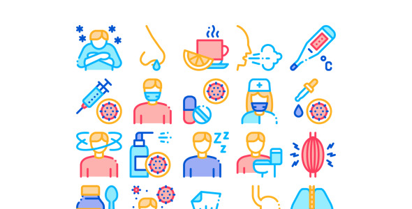 Набор иконок на тему medical